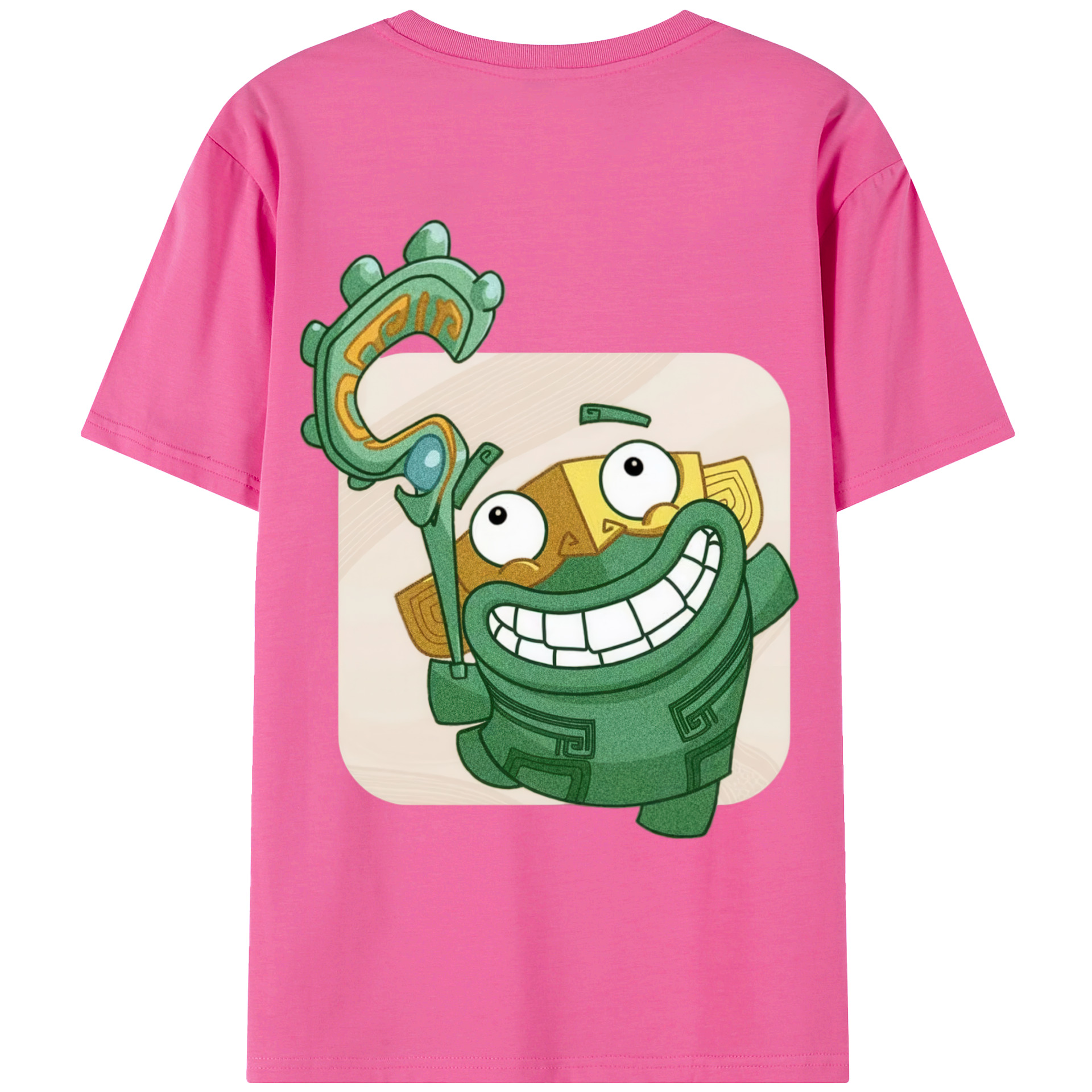 （画像用） Ne Zha 2 ナタ 魔童の大暴れ レディース半袖Tシャツ(バックプリント)